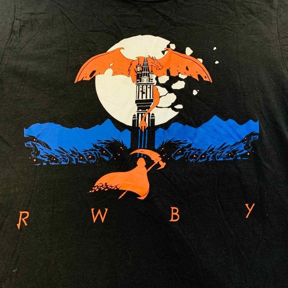 RWBY Anime Ruby Rose Graphic T-shirt Size Medium - Picture 3 of 3